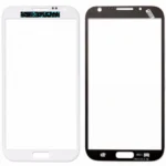 Samsung Galaxy Note 2 GT-N7100 Dokunmatik Ön Cam Lens Beyaz