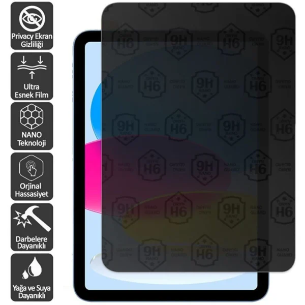 Samsung Galaxy Tab 3 SM-T2105 Kids Hayalet Cam Nano Kırılmaz Ekran Koruyucu
