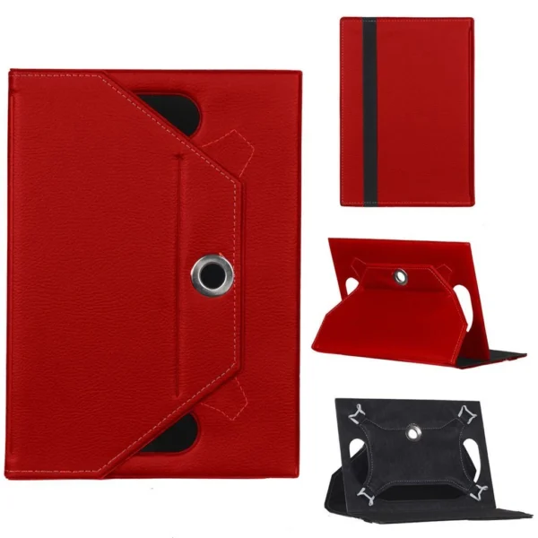 Everest Digiland DL1008M Universal Standlı Tablet Kılıfı Kırmızı
