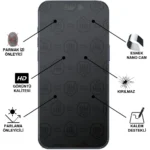 Samsung Galaxy A03 SM-A035 Mat Kırılmaz Cam Nano Ekran Koruyucu