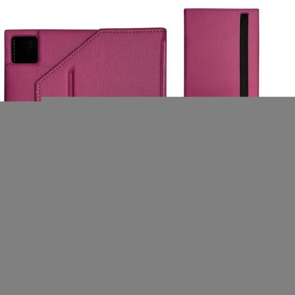 Apple iPad Pro 12.9 5. Nesil A2379 Universal Standlı Tablet Kılıfı Pembe