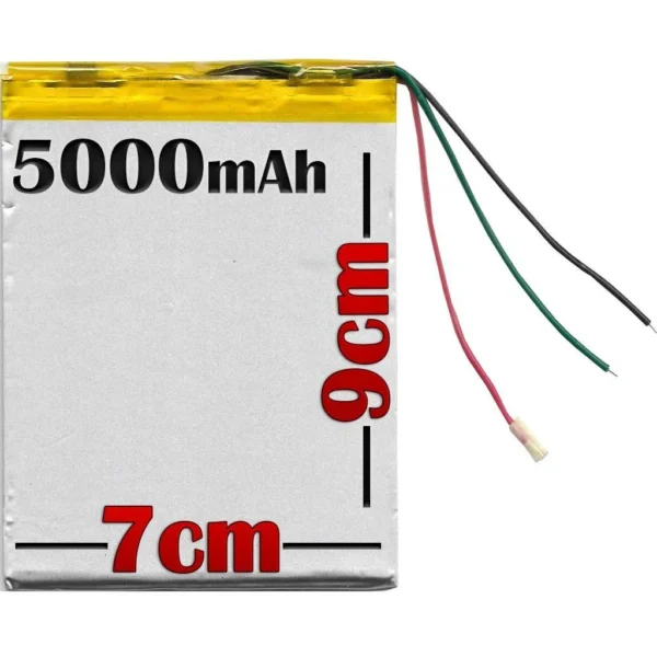 Alcatel 1T 7 8068 3G Batarya Pil 5000mAh – 3 Kablolu