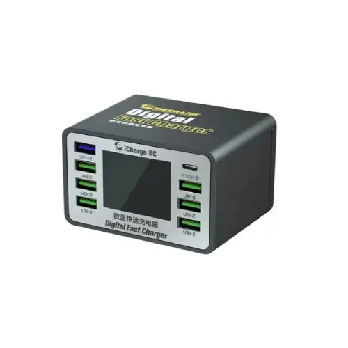 Mechanic İcharge 8C PD+QC 3.0 50W