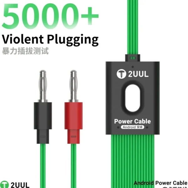 2uul PW04 Android Pil Test Kablosu – Android DC Power Test Kablosu