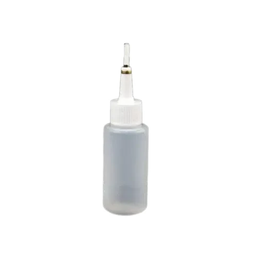 Plastik Tiner Şişesi 50 ml Fırça Uçlu