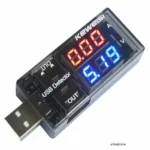 KEWEISI KWS-10VA USB Şarj Akım Voltaj Test Cihazı USB Arıza Tespit Cihazı