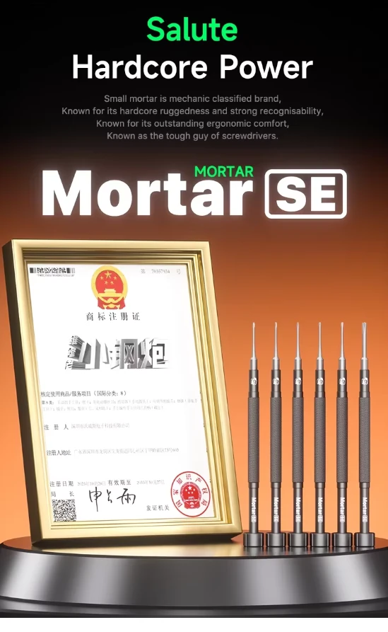MECHANIC Mortar SE Hassas Tornavida Seti