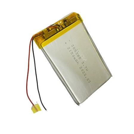 Lityum Polimer Pil 385385 Ebat 3.7V 2150 MAh (Devreli 1.5A)