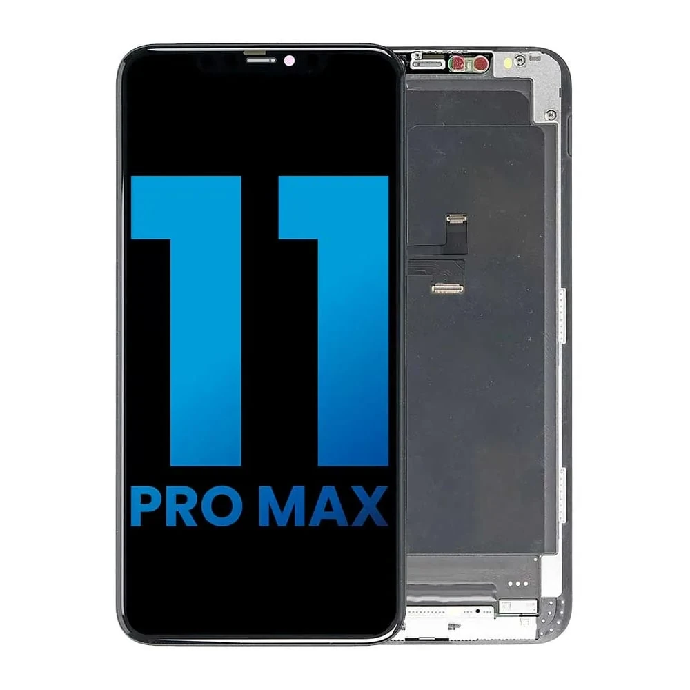 Apple iPhone 11 Pro Max Uyumlu Lcd Ekran Dokunmatik Siyah Tft Aaa Kalite