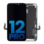 Apple iPhone 12 Pro Uyumlu Lcd Ekran Dokunmatik Siyah Lcd Oled Gx