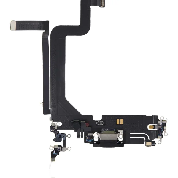 Apple iPhone 14 Pro Max Uyumlu Şarj Soketli Mikrofon Filmi Flex
