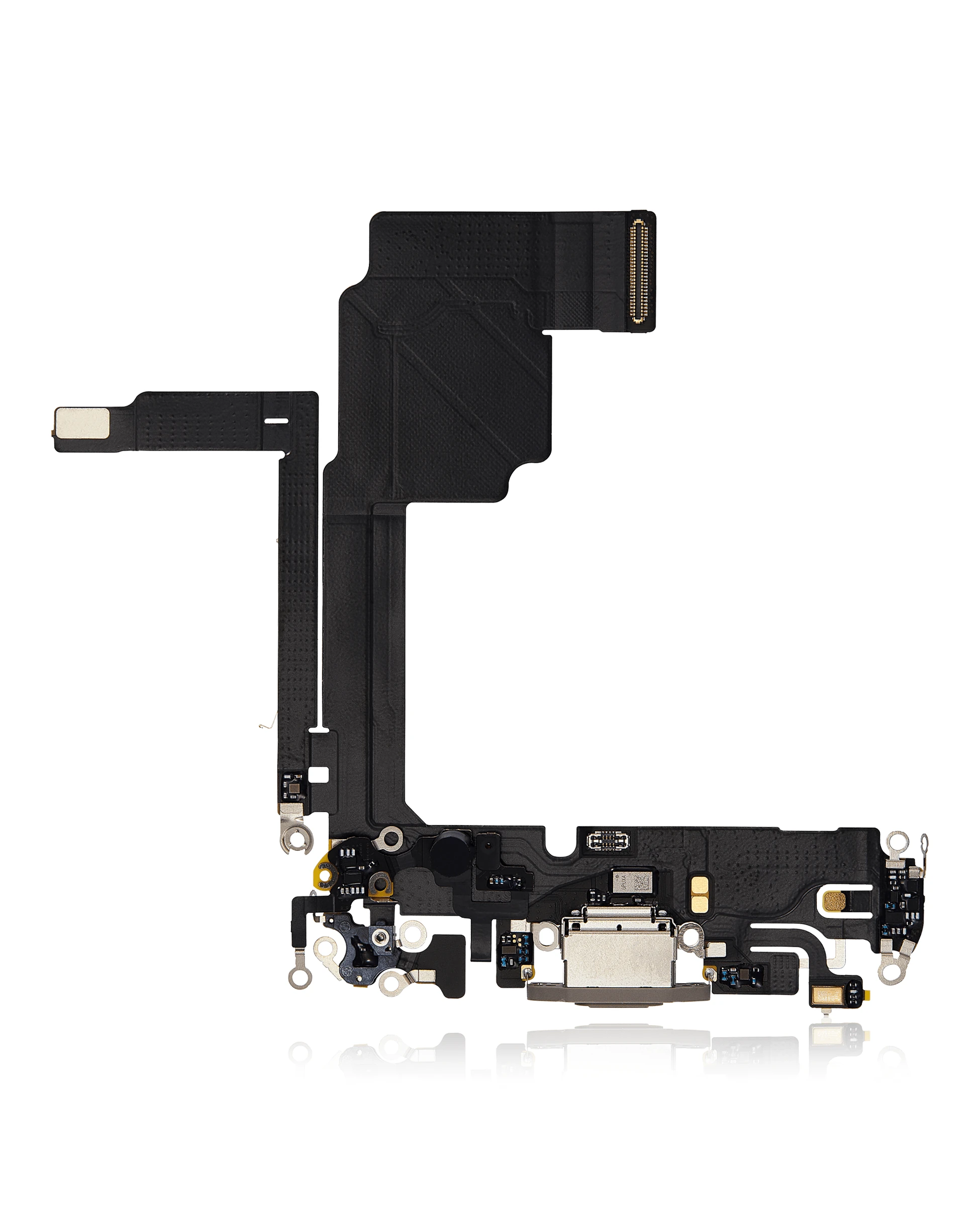 Apple iPhone 15 Pro Uyumlu Şarj Soketli Mikrofon Filmi Flex