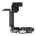 Apple iPhone 15 Pro Max Uyumlu Şarj Soketli Mikrofon Filmi Flex