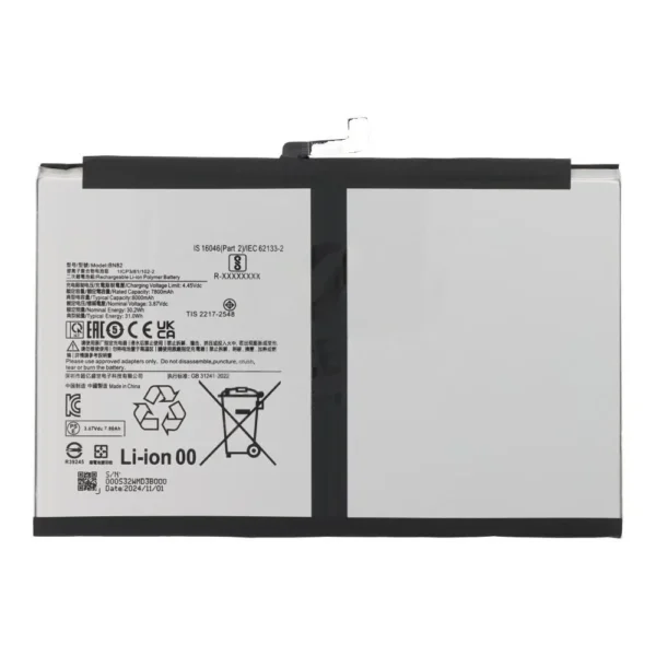 Xiaomi Redmi Pad SE 8.7 24075RP89G Batarya Pil