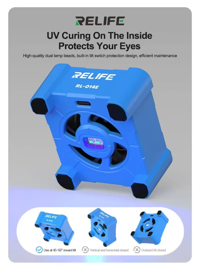 RELİFE RL-014E Soğutma Fanı ve Uv Işık