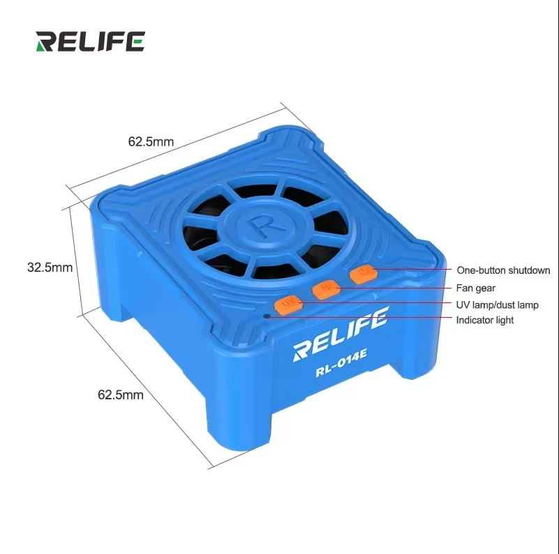 RELİFE RL-014E Soğutma Fanı ve Uv Işık