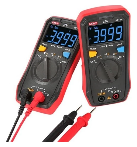 Unit Ut 123 Cep Tipi Mini Multimetre Ölçü Aleti