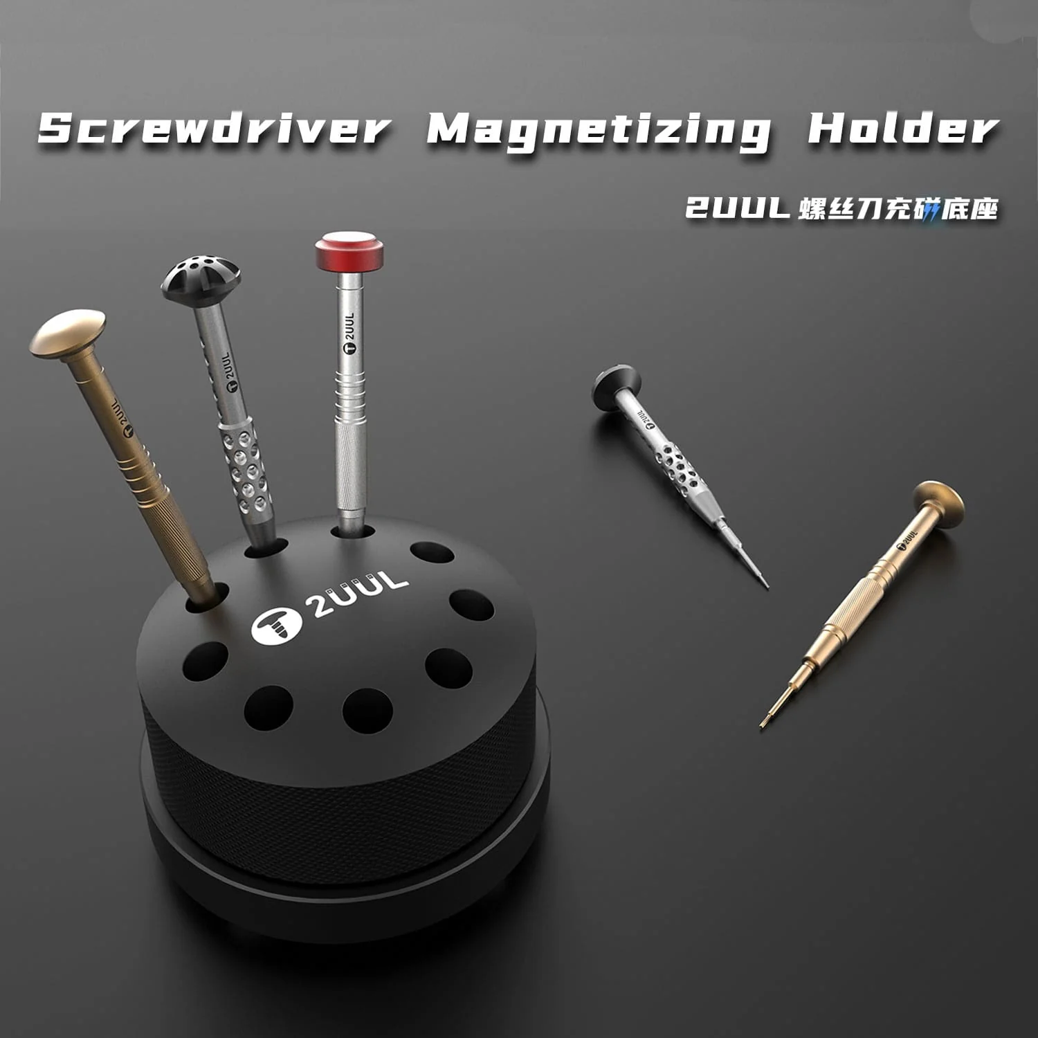 2UUL ST51 Dönebilen Mıknatıslı Tornavida Organizer