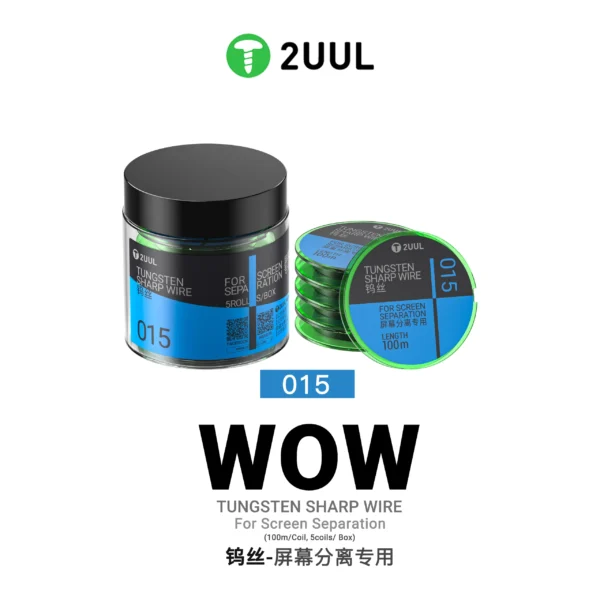 2UUL WS-015 Tungsten Keskin Ekran Ayırma Teli 0,015 mm
