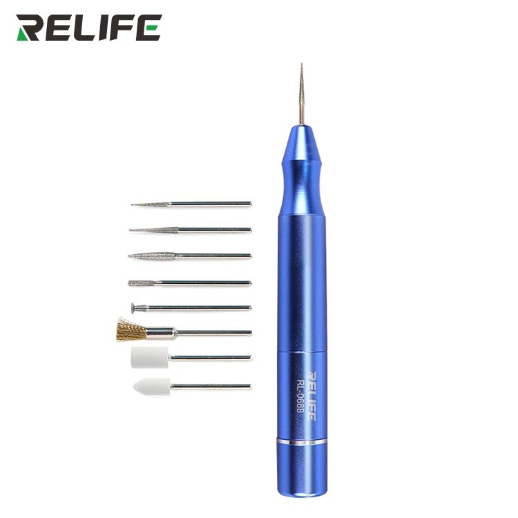 Relife RL-068B Akıllı Şarj Edilebilir Mini Elektrikli Parlatma ve Taşlama aleti