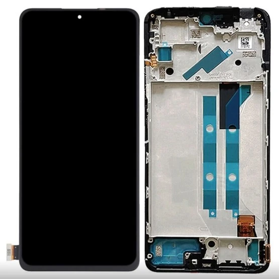 Xiaomi Poco X4 Ekran Dokunmatik Siyah Oled Çıtalı