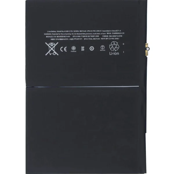 Apple İpad 8.Nesil MYMJ2TU/A Servis Batarya Pil