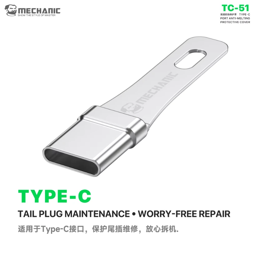 Mechanic TC-51 Type-c Soket Sökme Aparatı (5 adet uç)