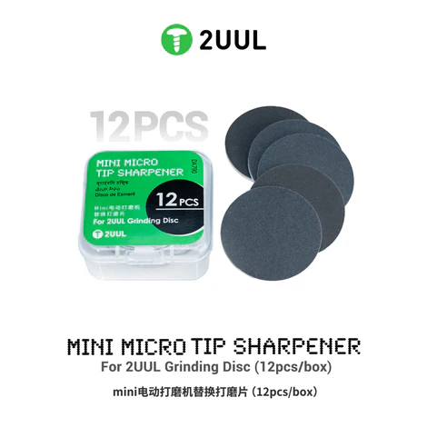 2uul DA790 Mini Yedek Cımbız Bileme Disk – 12 Adet