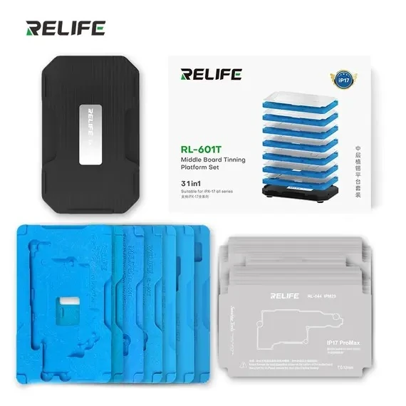 Relife RL-601T 31in1 iPhone X-17PM Birleştirme Kalıp Seti