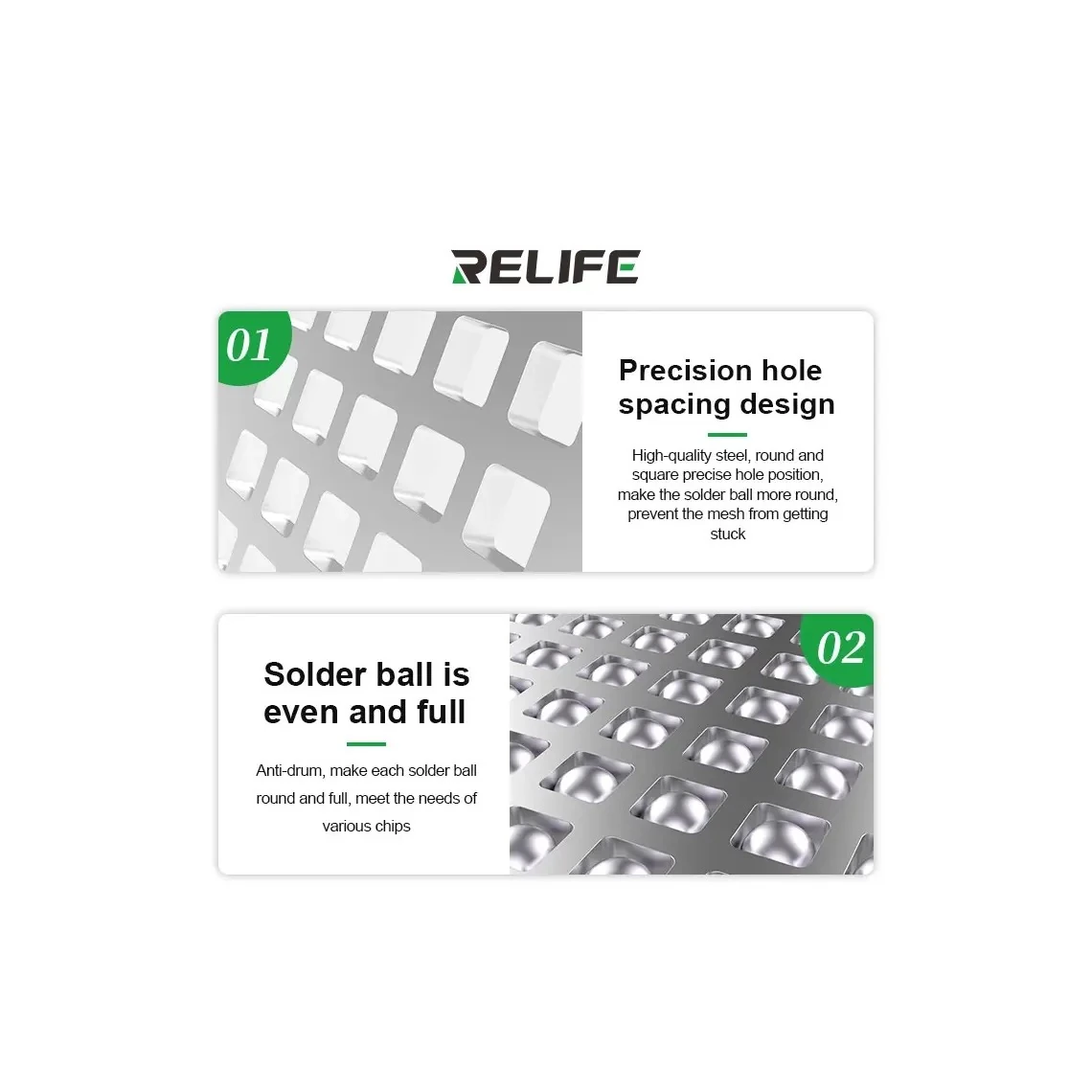Relife RL-601T 31in1 iPhone X-17PM Birleştirme Kalıp Seti