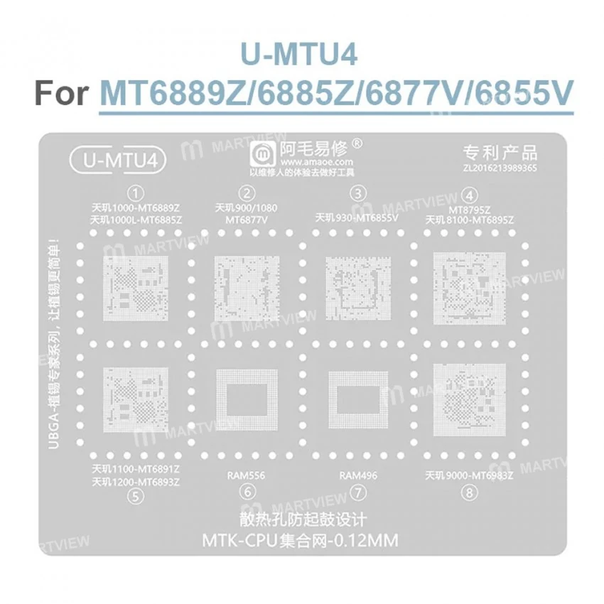 Amaoe U-MTU4 ENTEGRE KALIBI