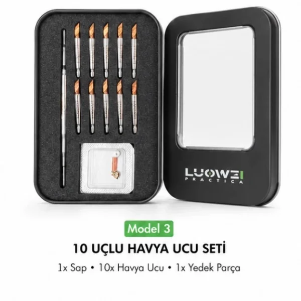 LUOWEİ C210 HAVYA UCU KESİK BALTA ( 10 UÇ 1 SAP )