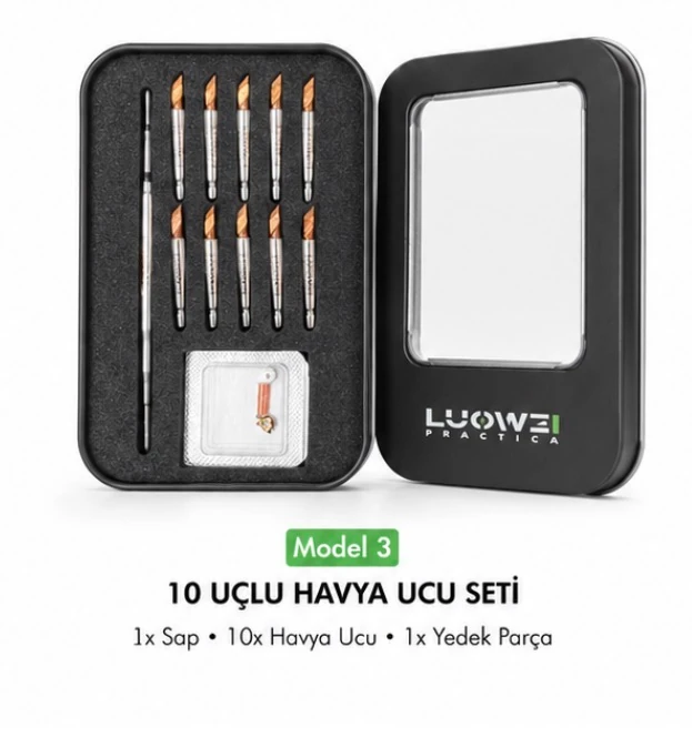 LUOWEİ C210 HAVYA UCU KESİK BALTA ( 10 UÇ 1 SAP )