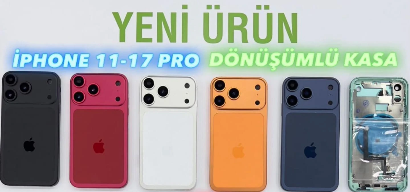 iphone 11 için 17 Pro Görünümlü Dönüşüm Kasası