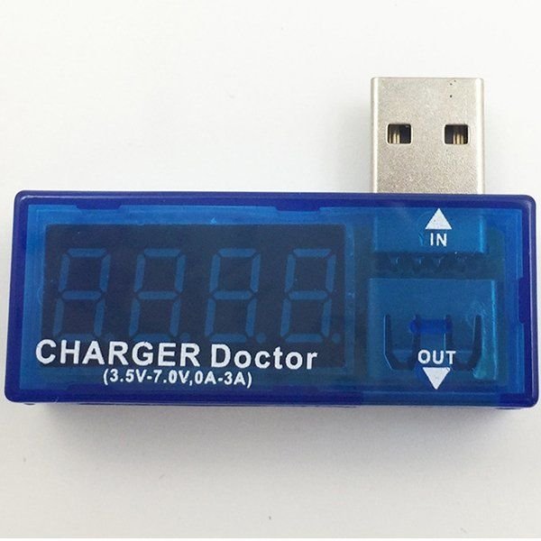 Dr.Charger Usb Akım Voltmetre Amper Ölçer