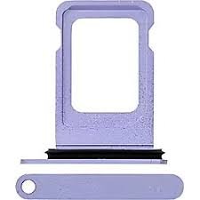Apple iPhone 12 Uyumlu Sim Kart Tepsisi Mor