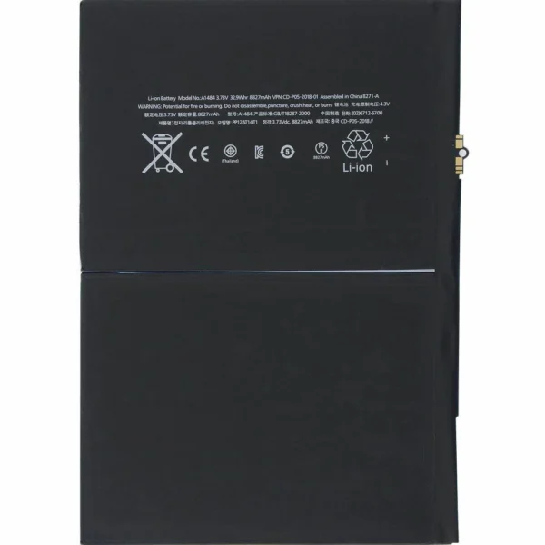 Apple iPad 9. Nesil A2604 Servis Batarya Pil