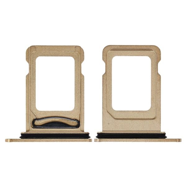 Apple iPhone 14 Pro Uyumlu Sim Kart Tepsisi Gold Çift