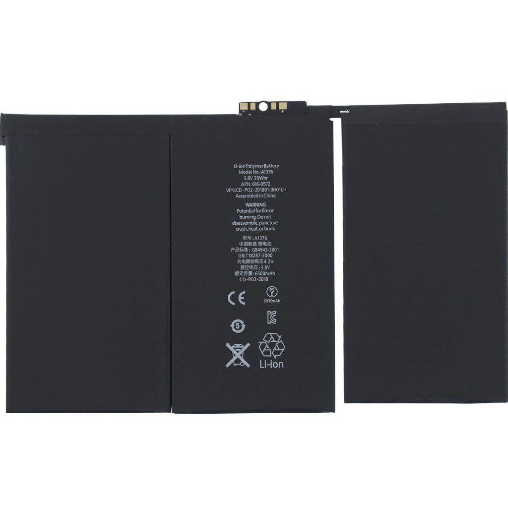 Apple İpad 2 A1395 Batarya Pil
