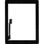 Apple İpad 4 A1459 Butonlu Dokunmatik Siyah