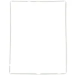 Apple İpad 4 A1459 Çıta Beyaz