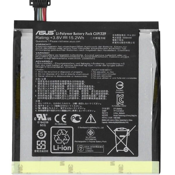 Asus MemoPad 8 K011 Batarya Pil