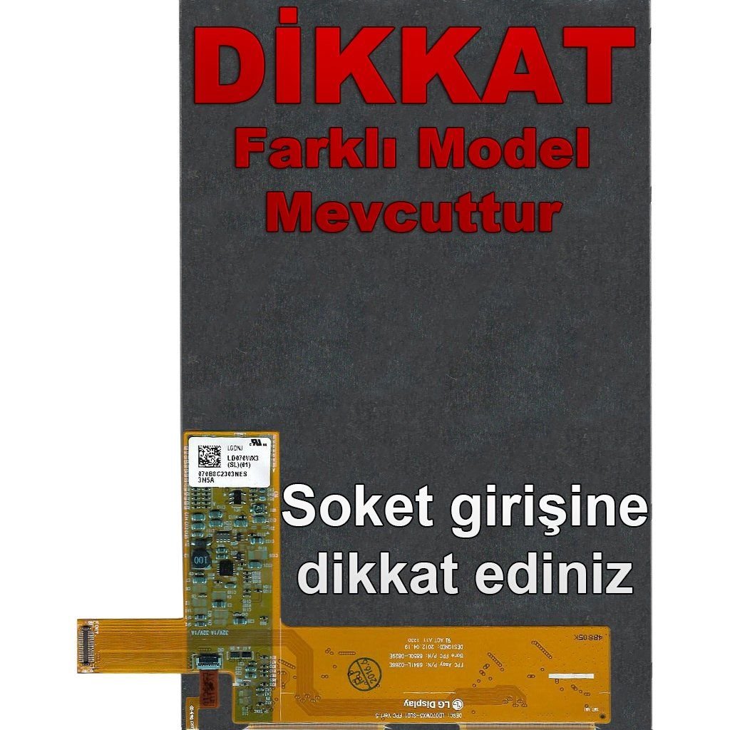 Asus MeMo Pad K00U Lcd İç Ekran – Model 2