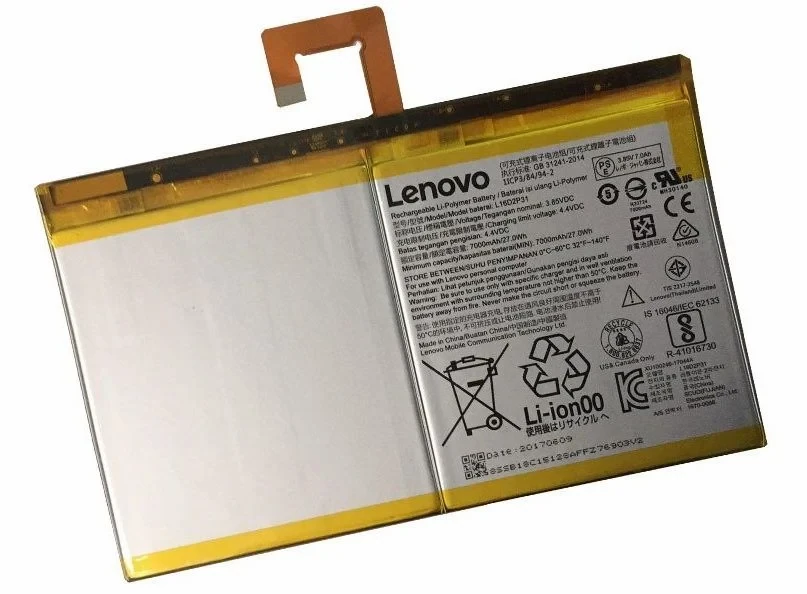 Lenovo Tab P11 Plus TB-J616X TB-J616F L20D2P32 Tablet Batarya – Pil