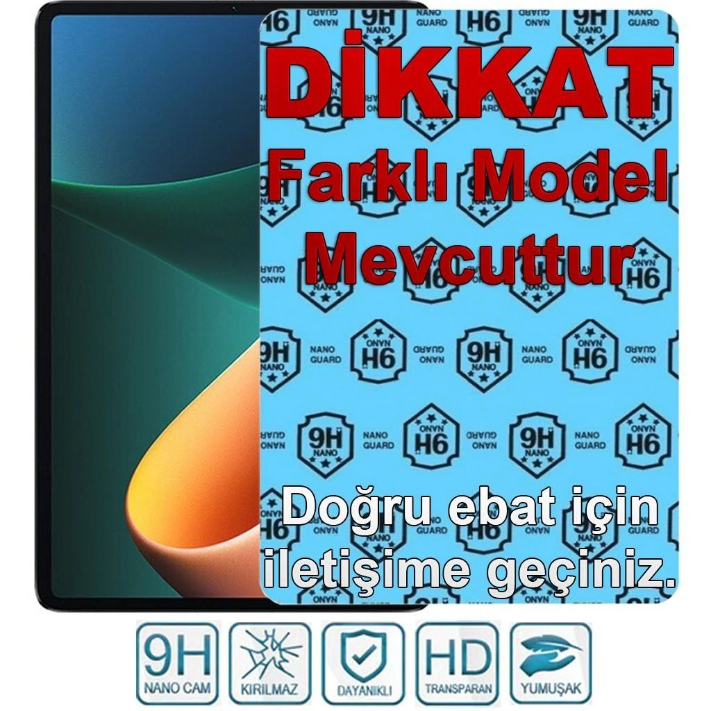 Concord 3G Phablet C-708 – Model 1 Ekran Koruyucu Nano Kırılmaz Cam